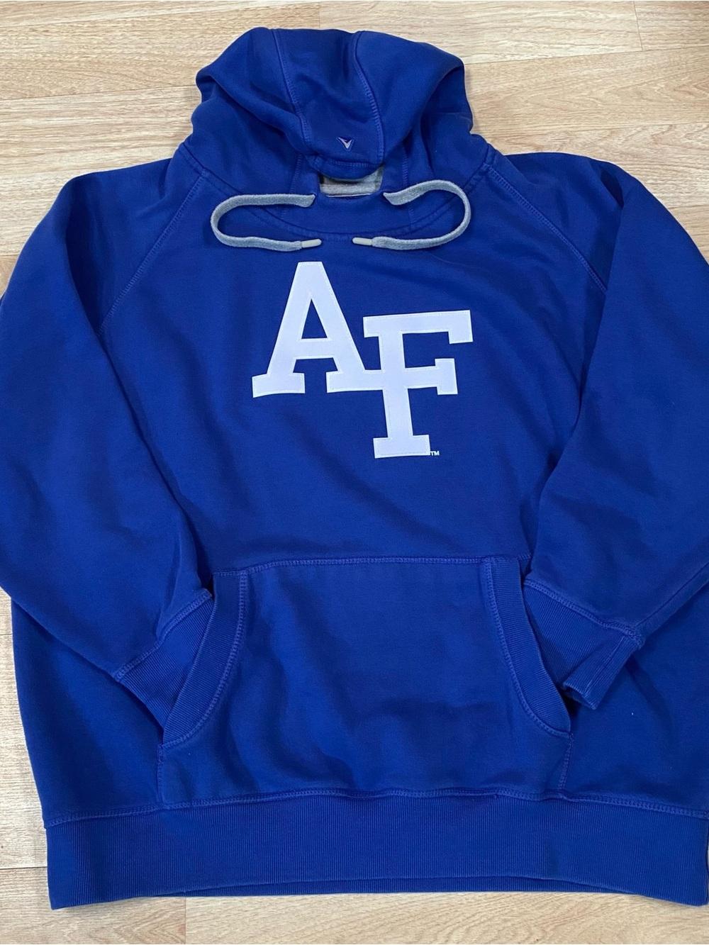 Antigua AF Falcons Hoodie Men’s 2XL Blue Air Force Academy Pullover Sweatshirt